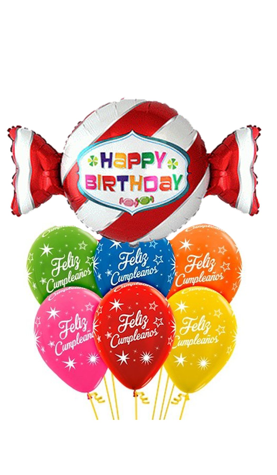 Ramo de globos Sigma Happy Birthday Tarta Chorreante - Mis Globos