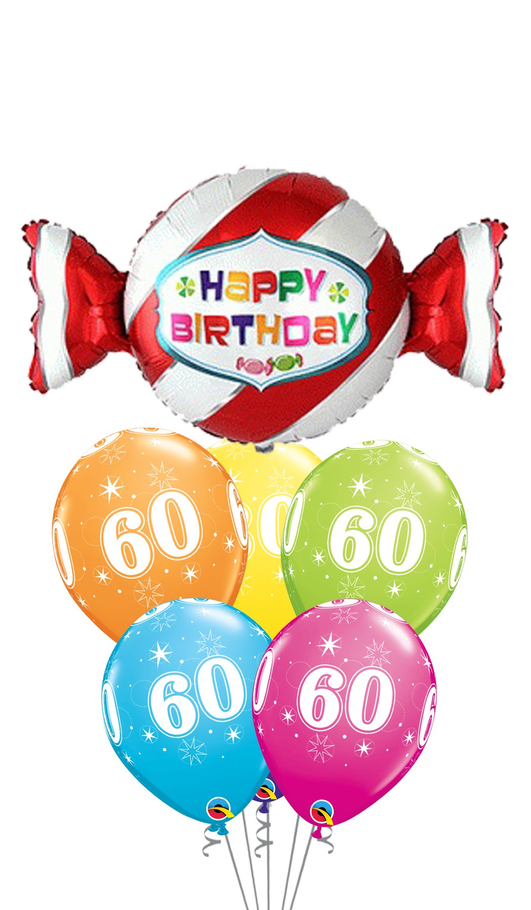 Ramo de globos Sigma Happy Birthday Tarta Chorreante - Mis Globos