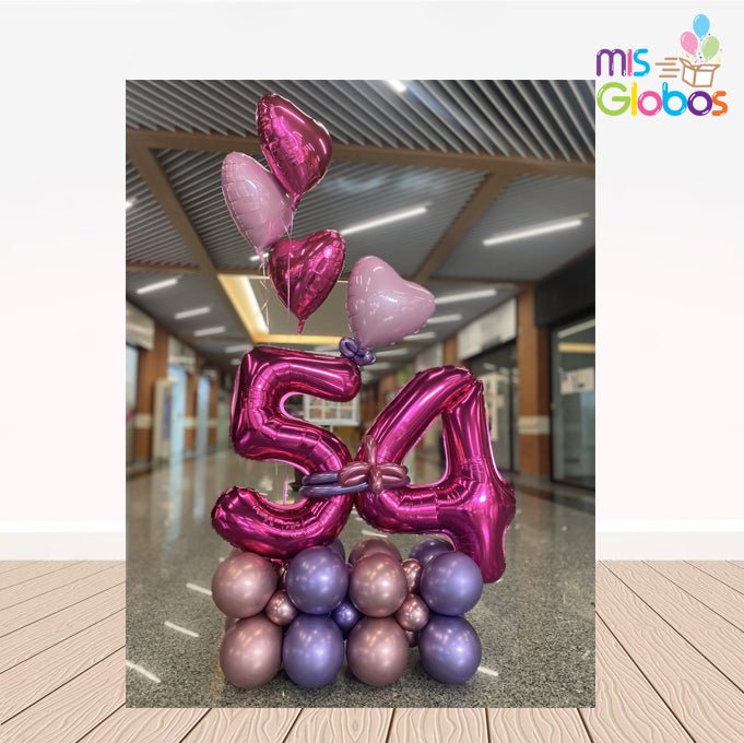 Ramo de globos la edad del capricho - Mis Globos