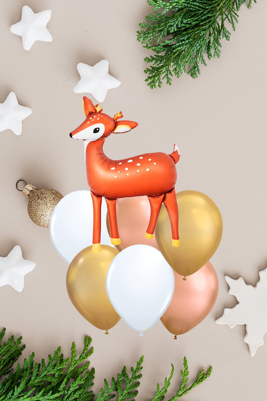 Ramo de Globos Reno Entrañable - Mis Globos