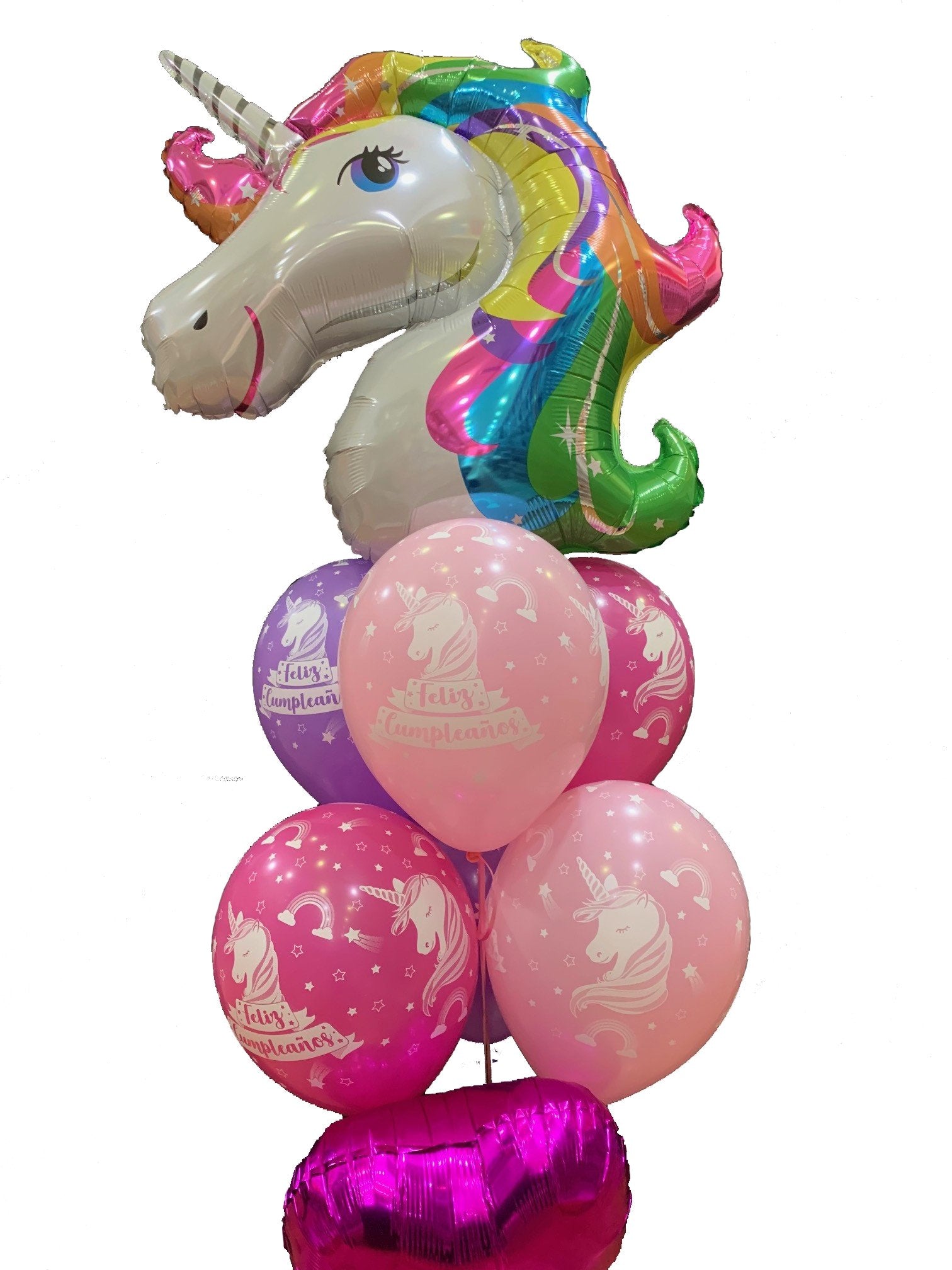 Ramo de globos super Unicornio - Mis Globos