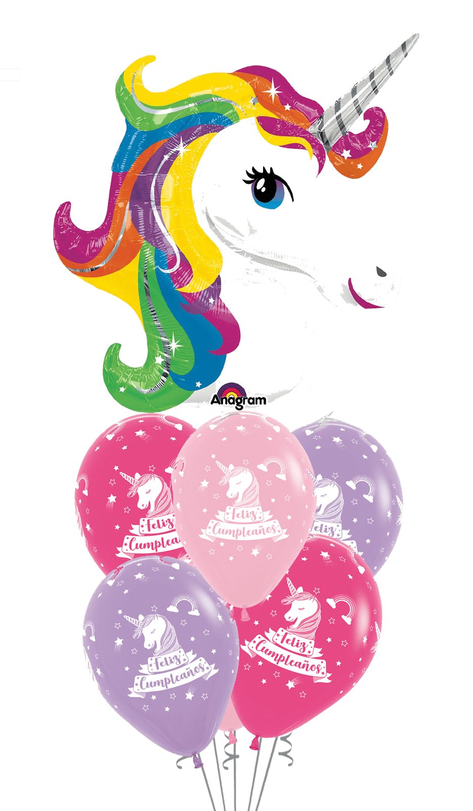 Ramo de globos Sigma Unicornio - Mis Globos