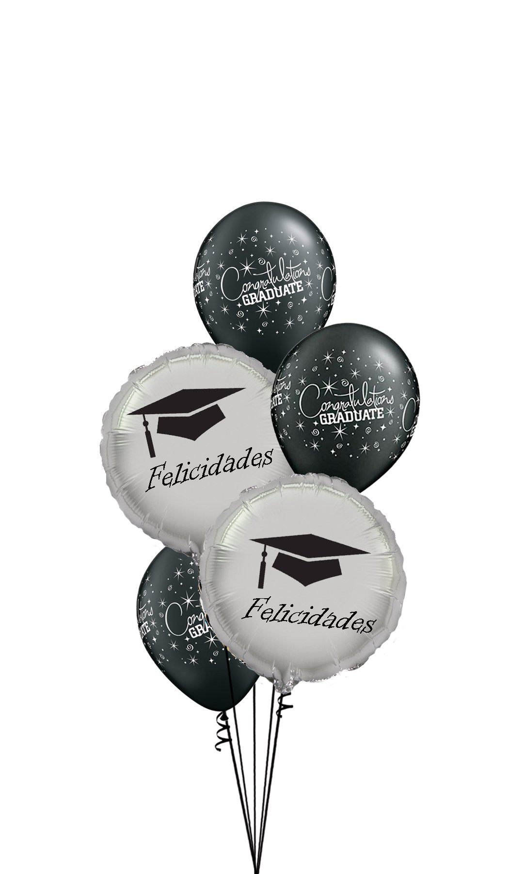 Ramo Felicidades Graduado Personalizado - Mis Globos