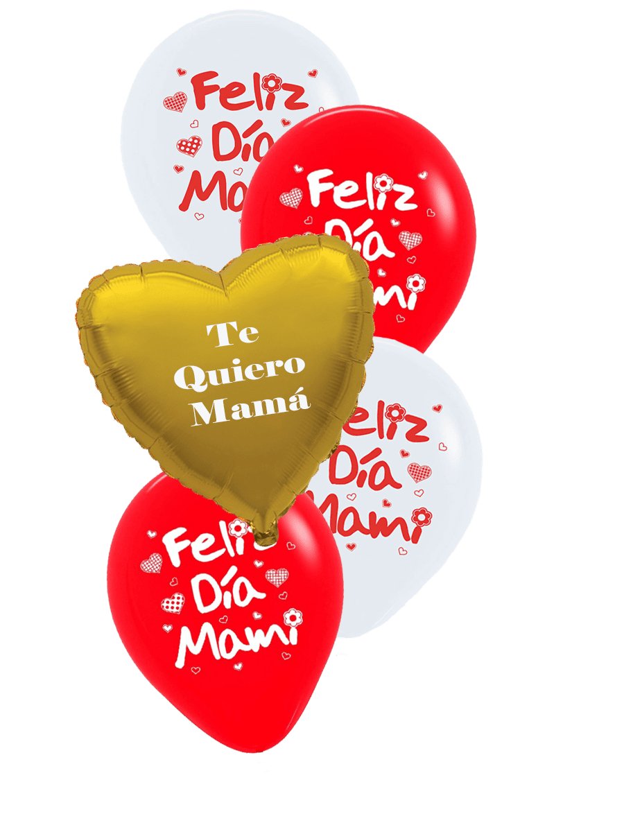 Ramo Feliz día Mami Personalizado - Mis Globos