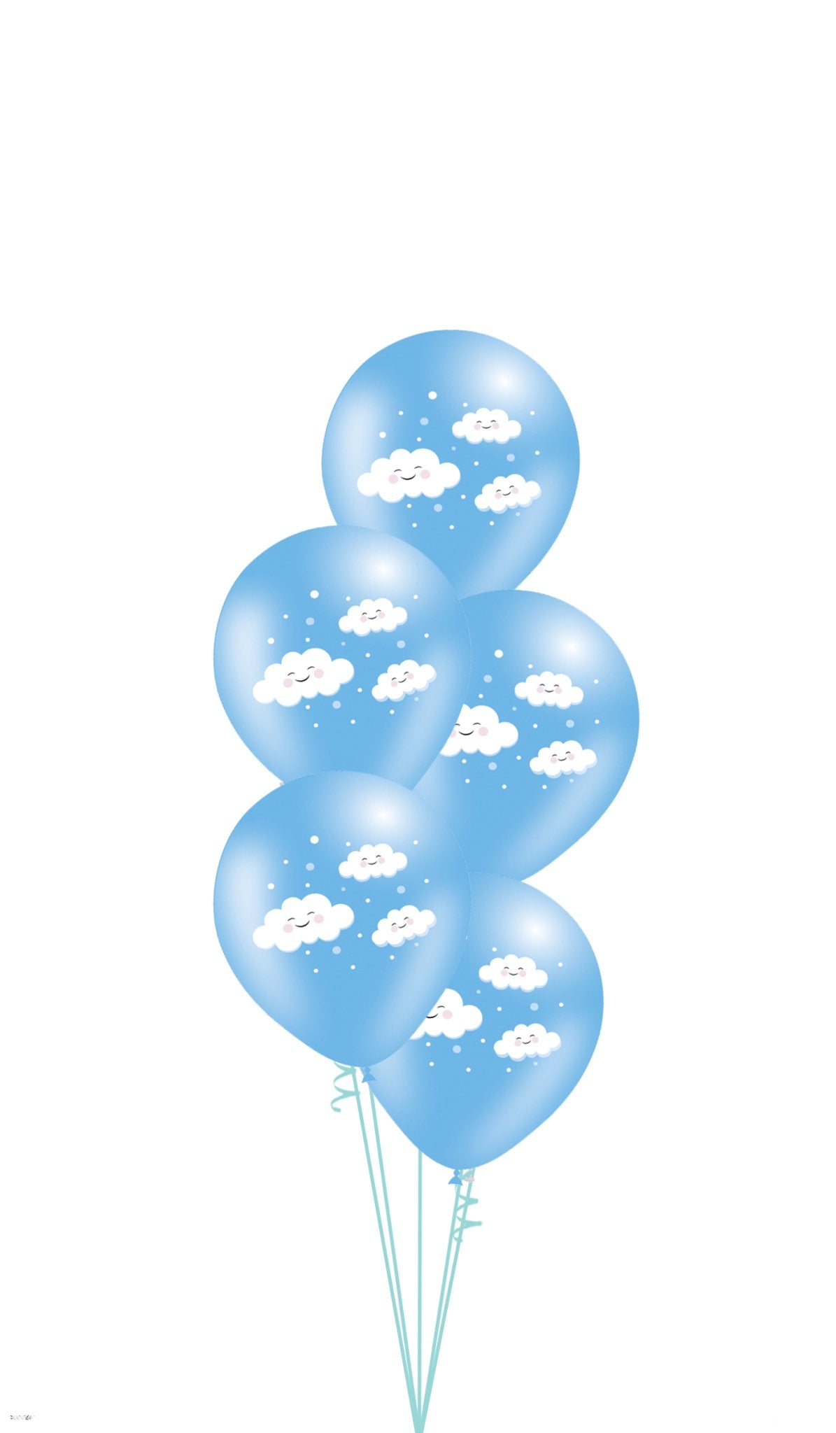 Ramo Nubes Azules - Mis Globos