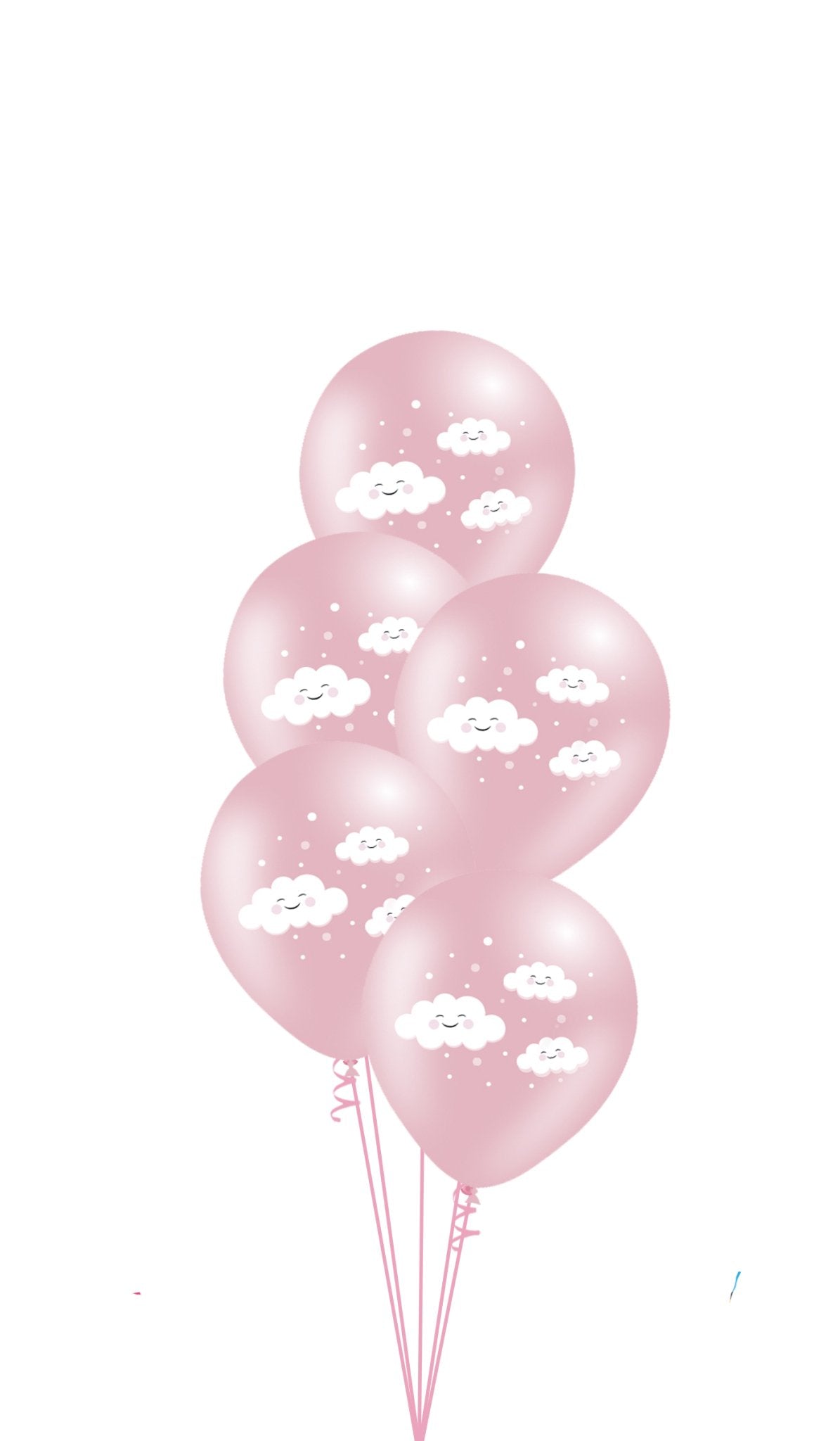 Ramo Nubes Rosas - Mis Globos