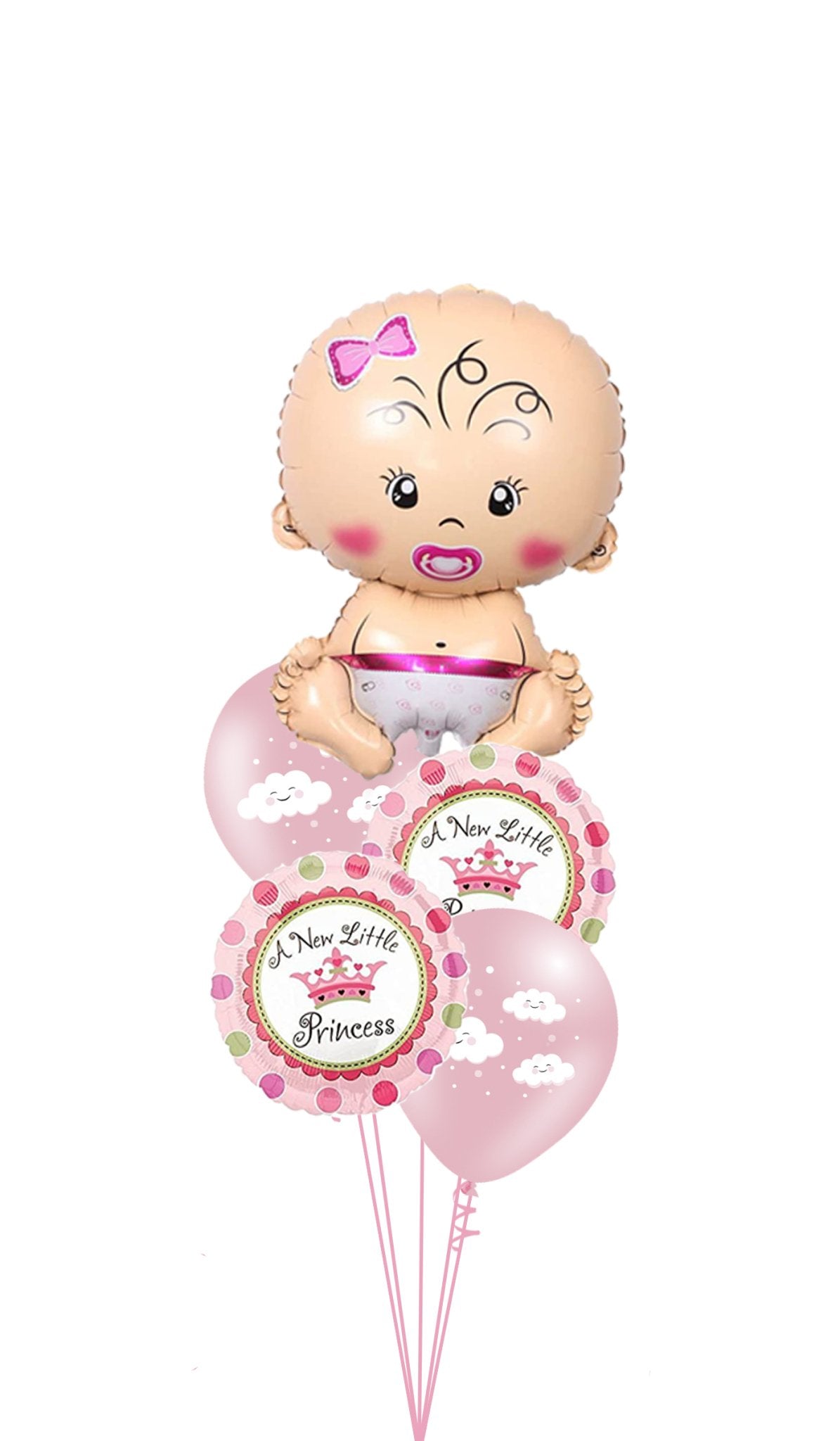 Ramo Una Nueva Princesa - Mis Globos