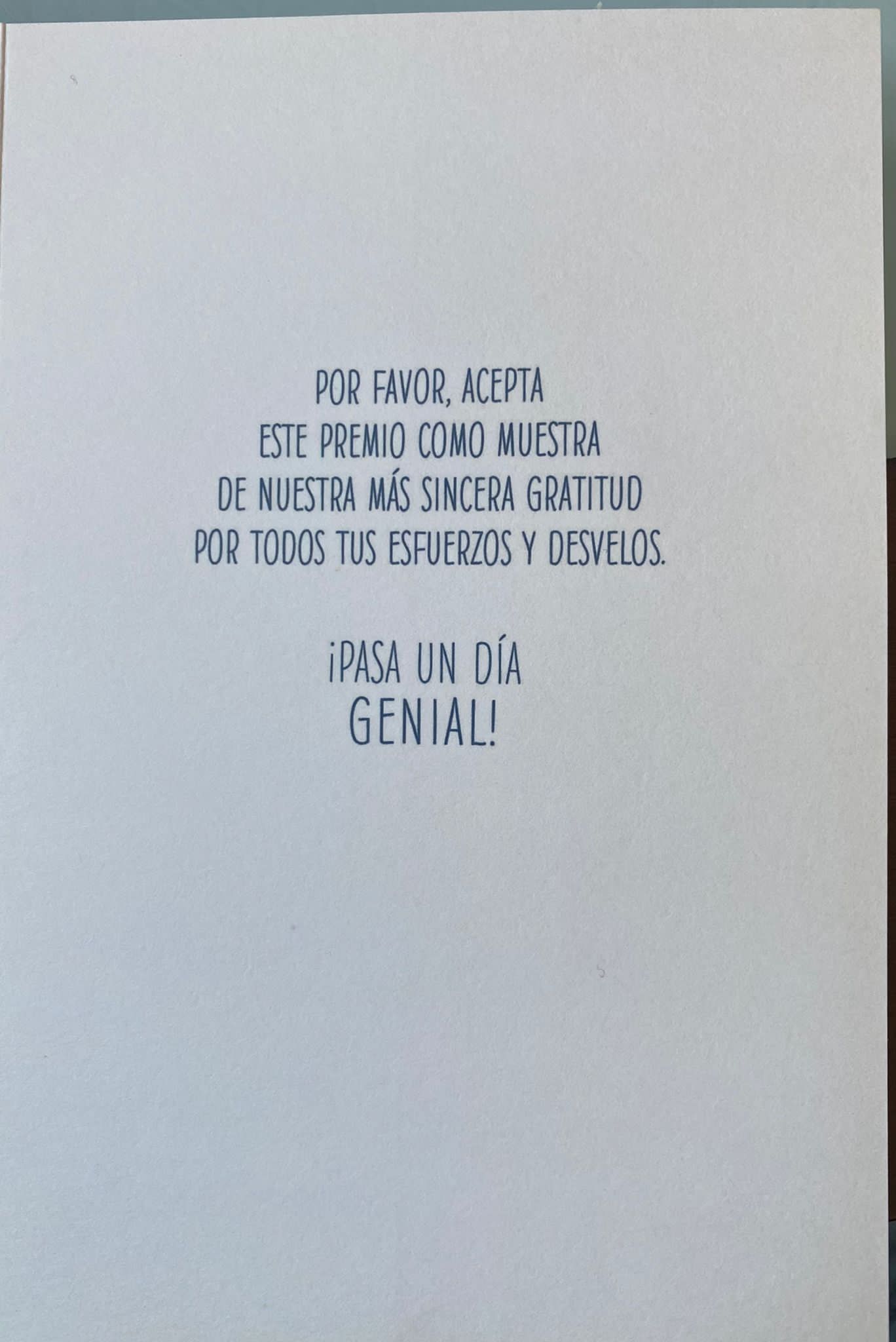 Tarjeta # 1 Padre - Mis Globos