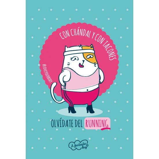 Tarjeta Con chandal y con tacones... - Mis Globos