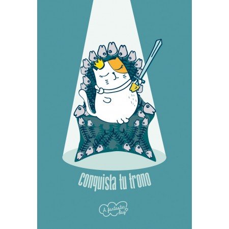 Tarjeta Conquista tu trono... - Mis Globos