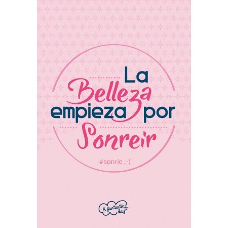 Tarjeta de Felicitación La belleza empieza... - Mis Globos