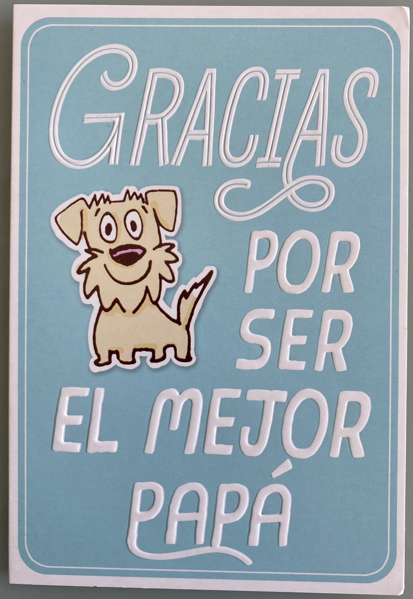 Tarjeta Gracias por ser el Mejor Papá - Mis Globos