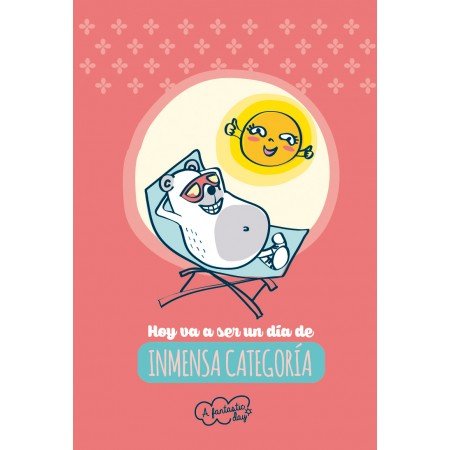 Tarjeta Hoy va a ser un día... - Mis Globos