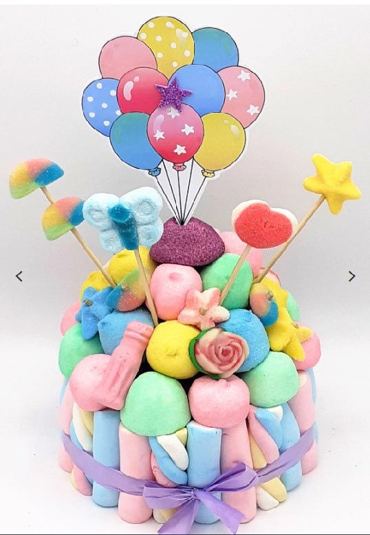 Tarta de chuches Genérica Multicolor - Mis Globos