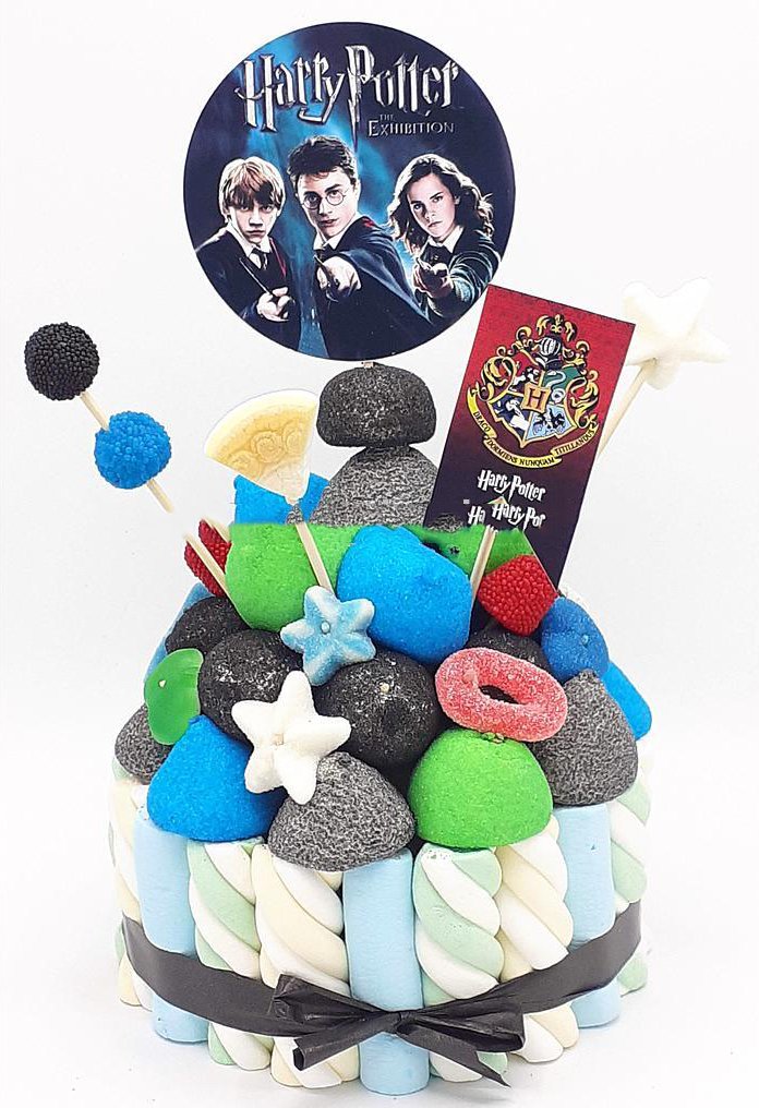 Tarta de chuches Harry Potter - Mis Globos