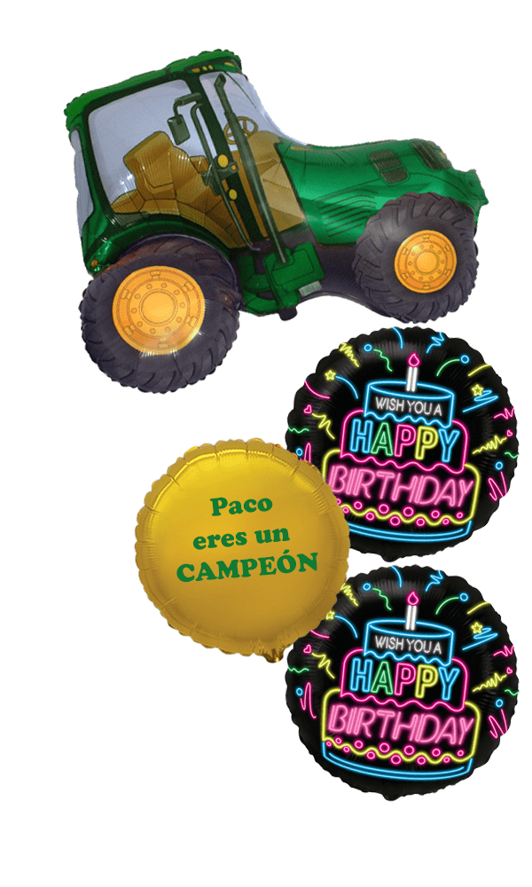 Ramo Cumpleaños original con mensaje - Mis Globos