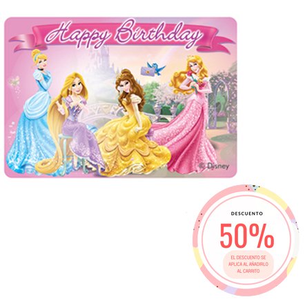 Vela Princesas - Mis Globos