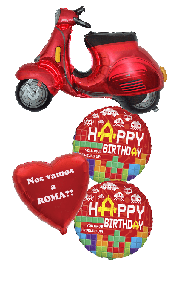 Ramo Cumpleaños original con mensaje - Mis Globos