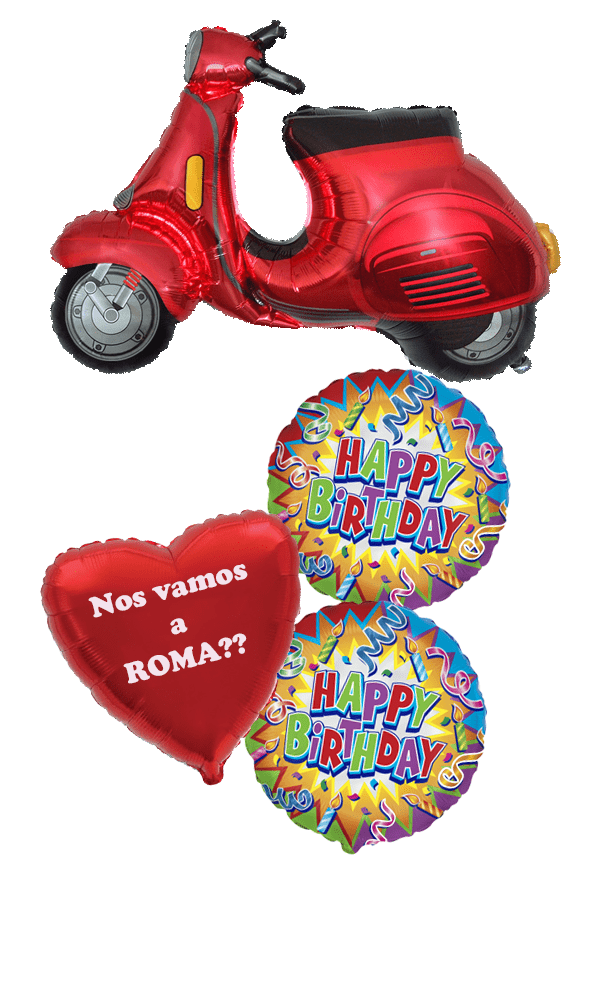 Ramo Cumpleaños original con mensaje - Mis Globos