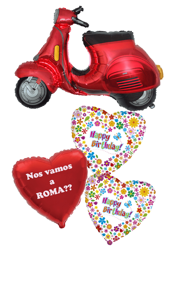 Ramo Cumpleaños original con mensaje - Mis Globos