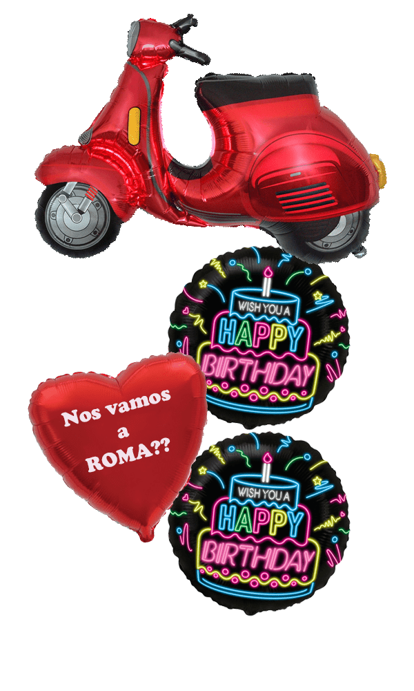 Ramo Cumpleaños original con mensaje - Mis Globos