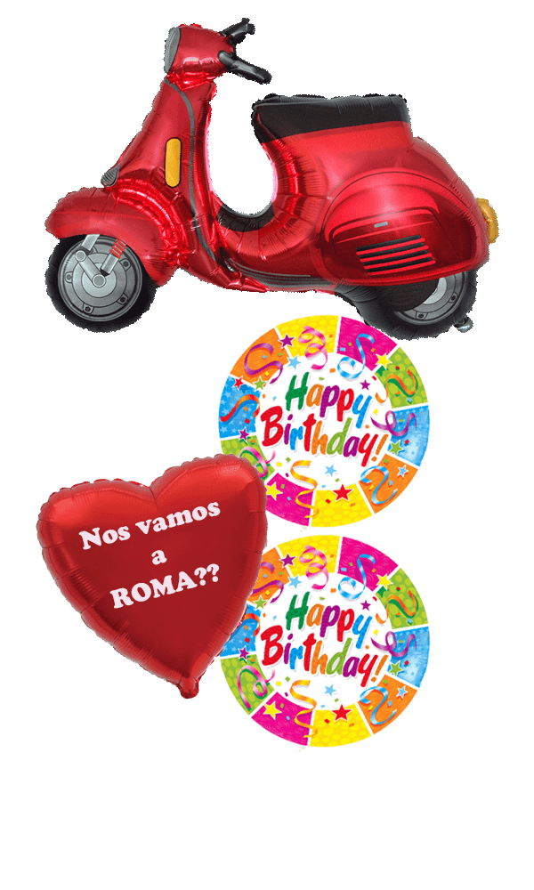 Ramo Cumpleaños original con mensaje - Mis Globos