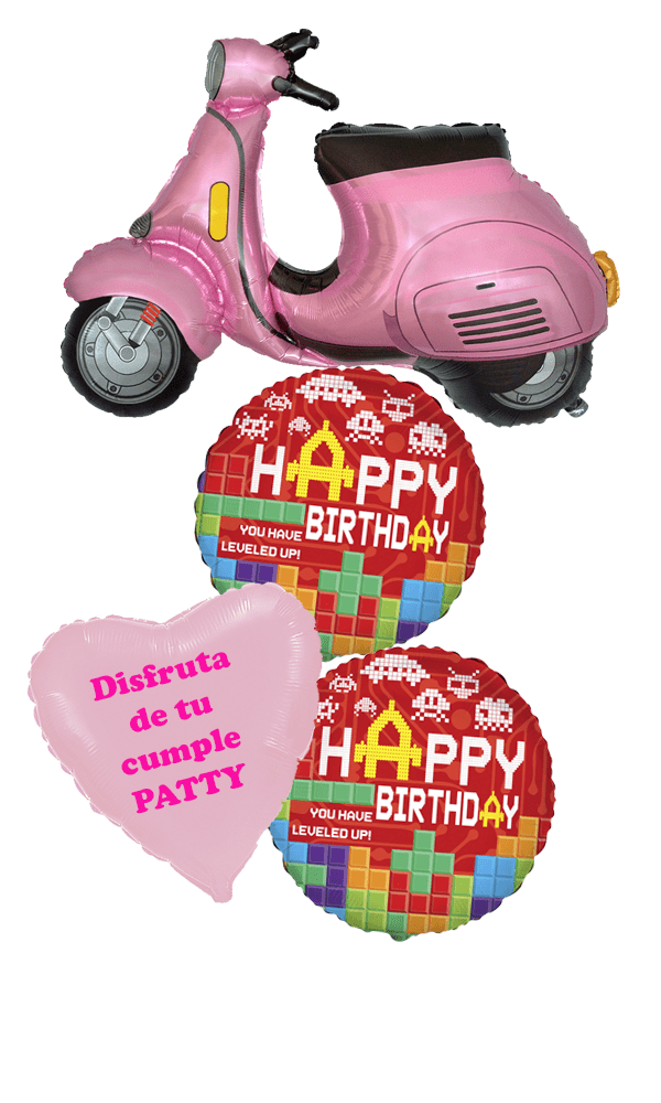 Ramo Cumpleaños original con mensaje - Mis Globos