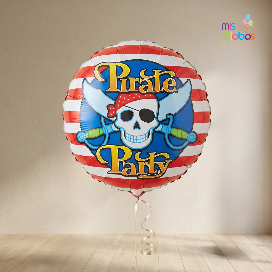 Globo mylar Fiesta Pirata