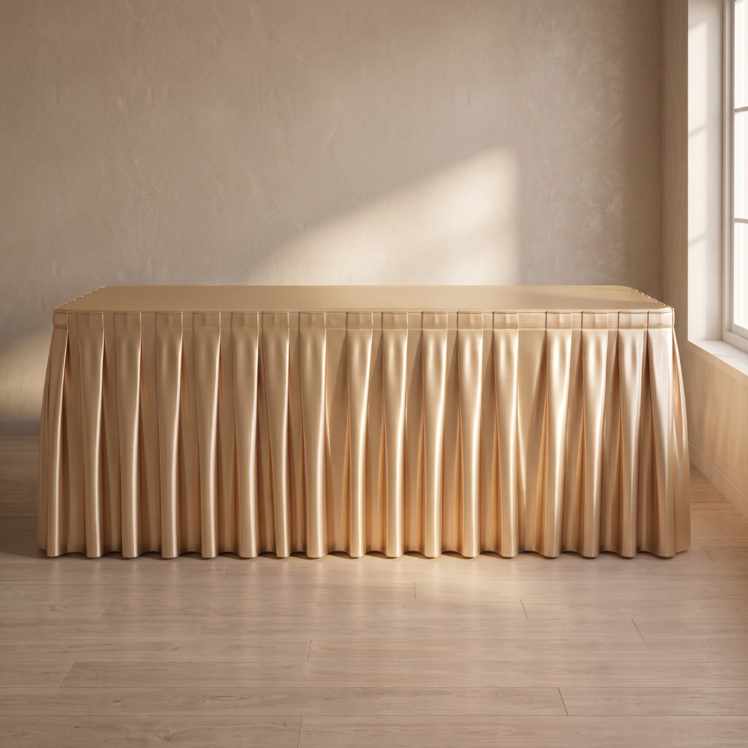 Faldón de mesa Oro