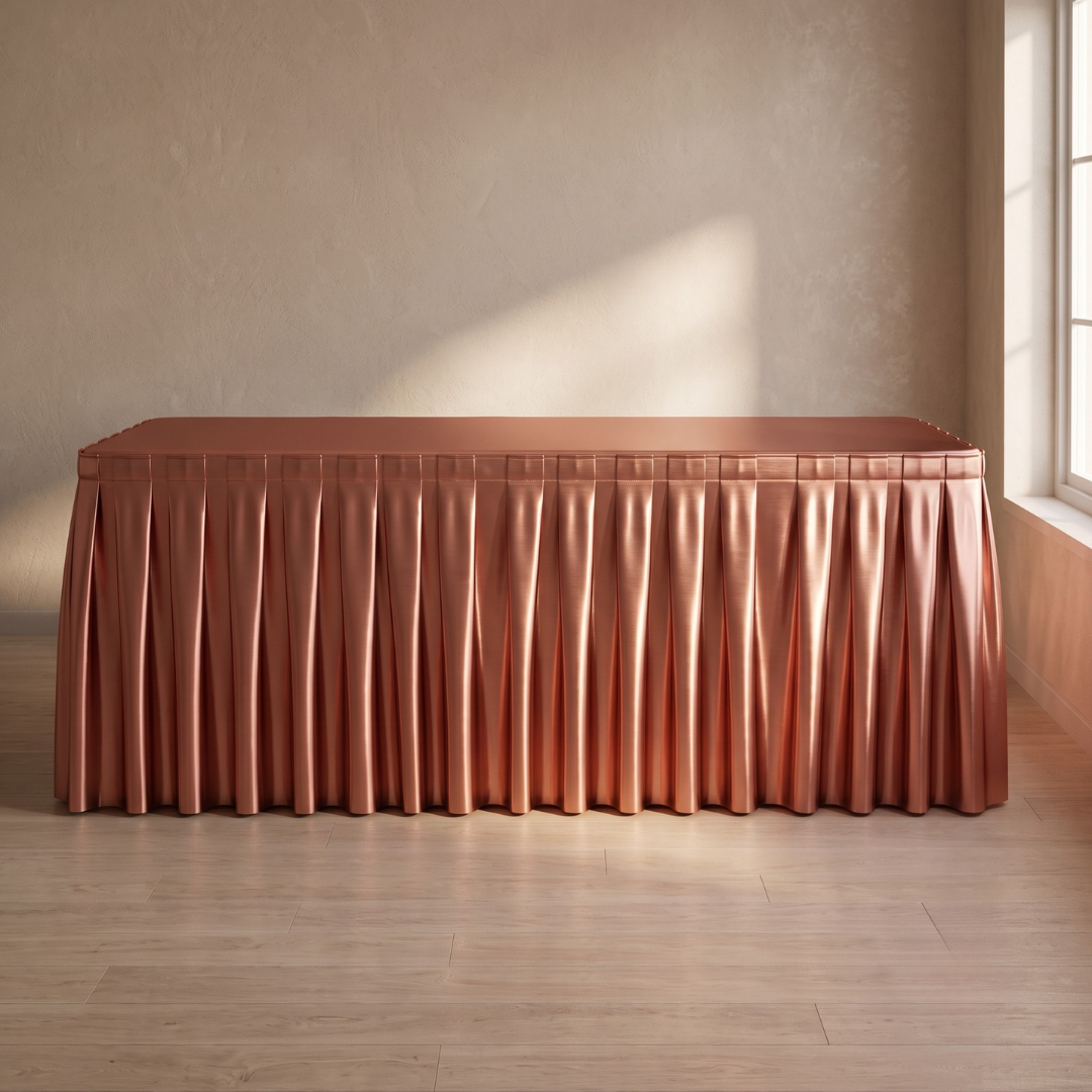 Faldón de mesa Oro Rosa