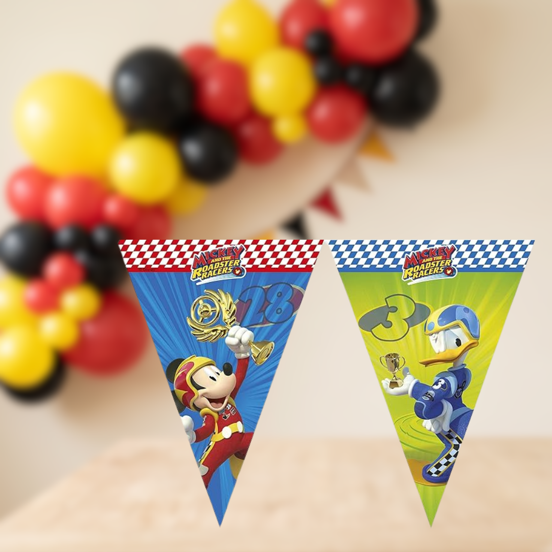 Guirnalda de banderines Mickey 2,3 m