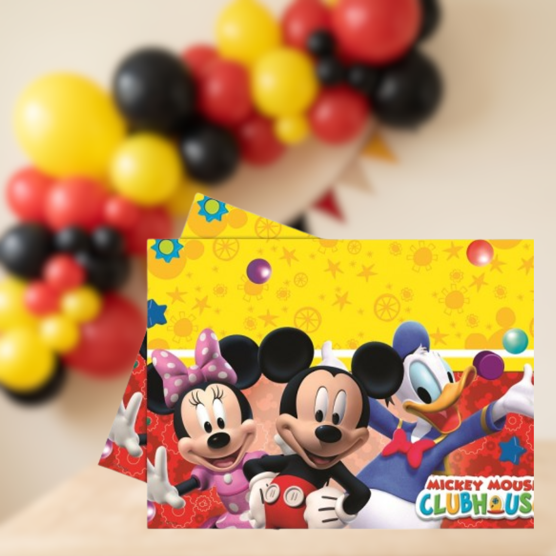Mantel Mickey de plástico 180 × 120 cm
