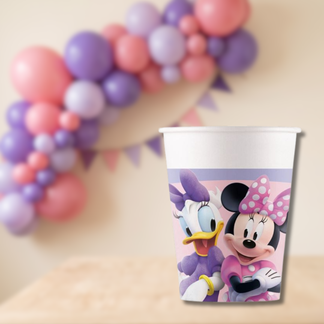 Vasos Minnie 200 ml | 8 unidades