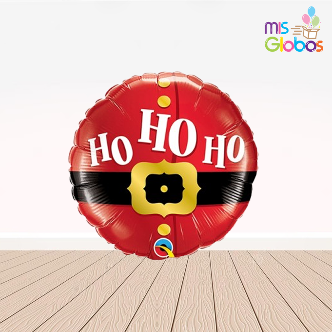 Globo mylar HO HO HO