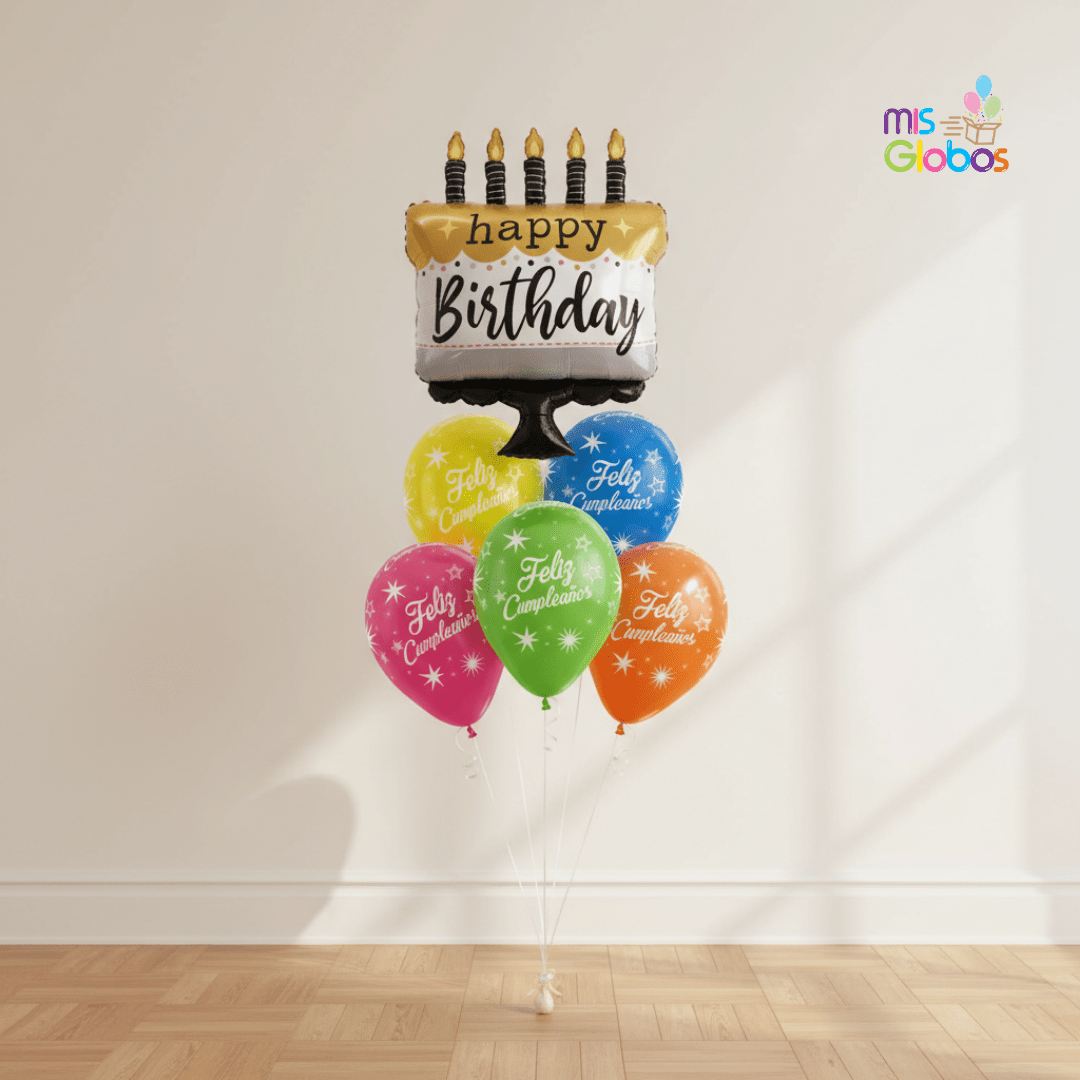 Ramo de globos Sigma prueba variantes