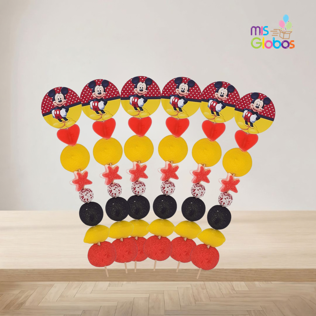 Brocheta de chuches Mickey