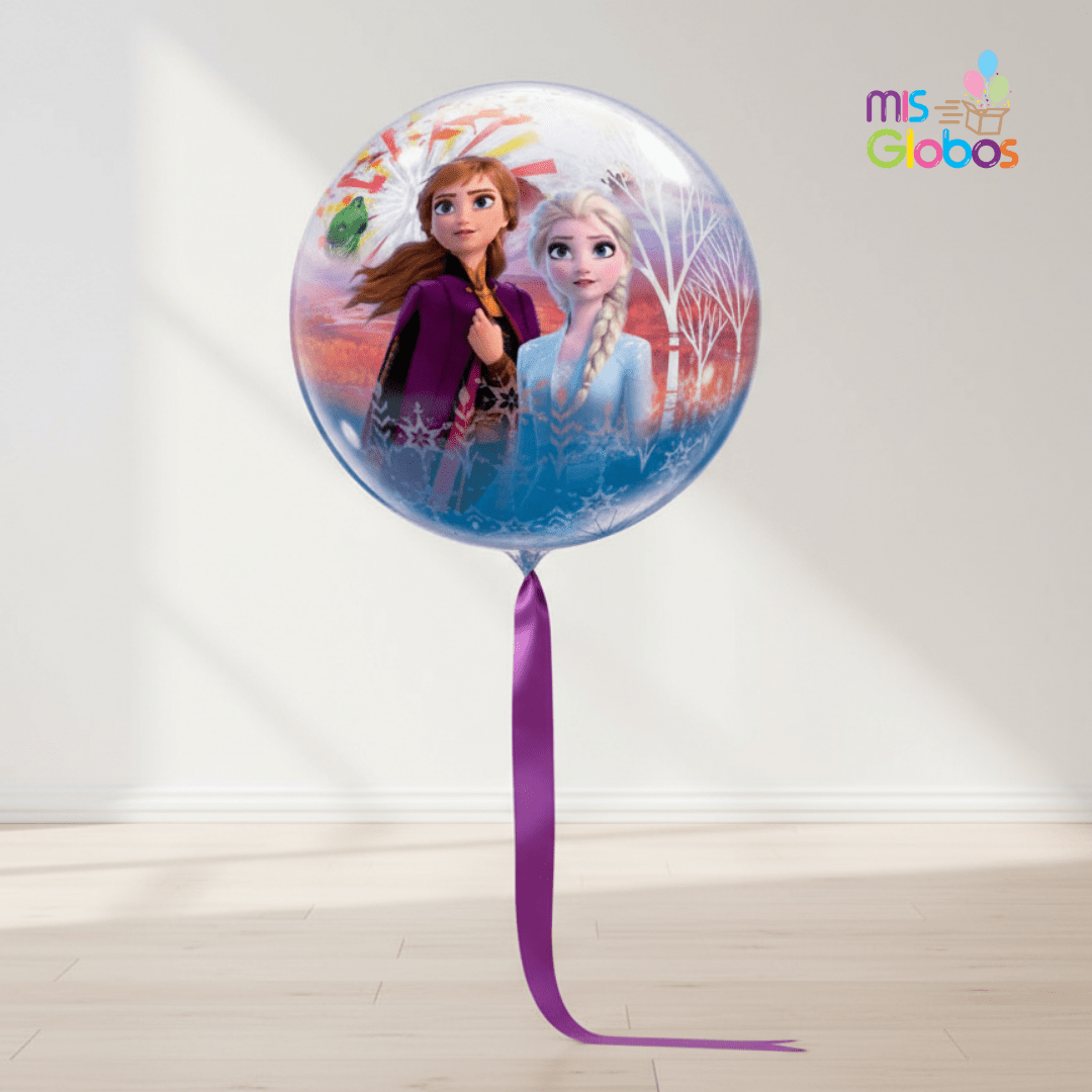 Burbuja Frozen 60 cm. - Mis Globos