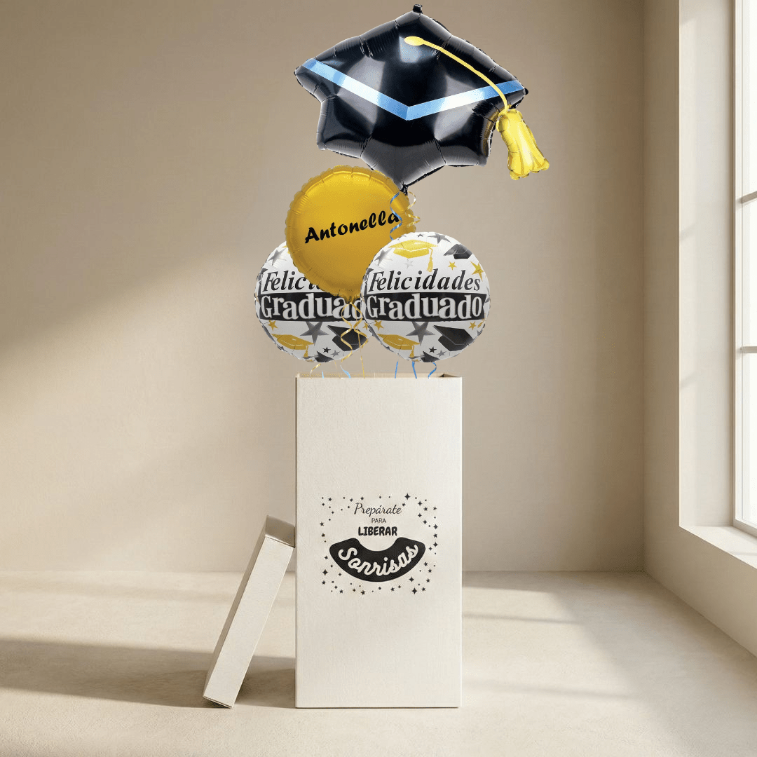 Caja GloBOOM Graduación Birrete