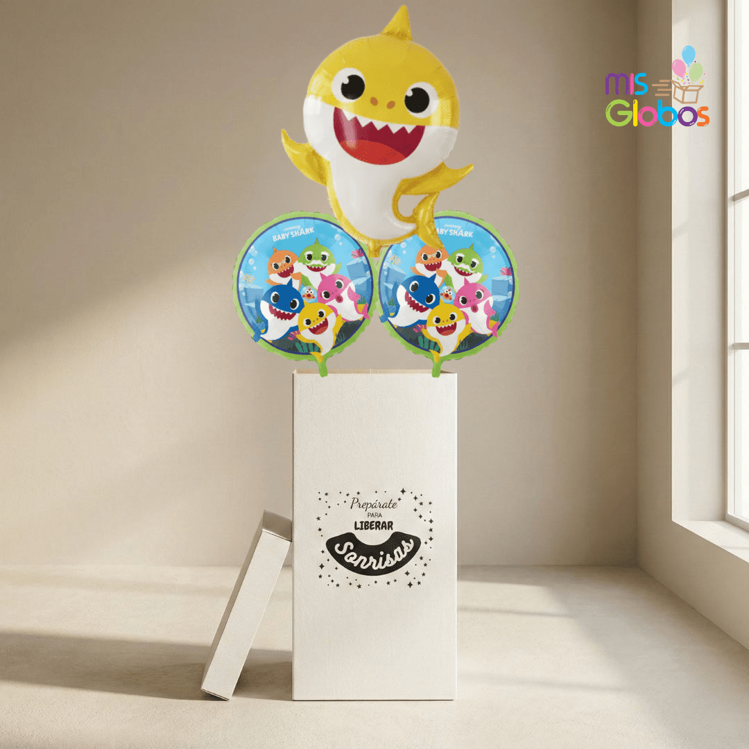 Caja GloBOOM Super Baby Shark