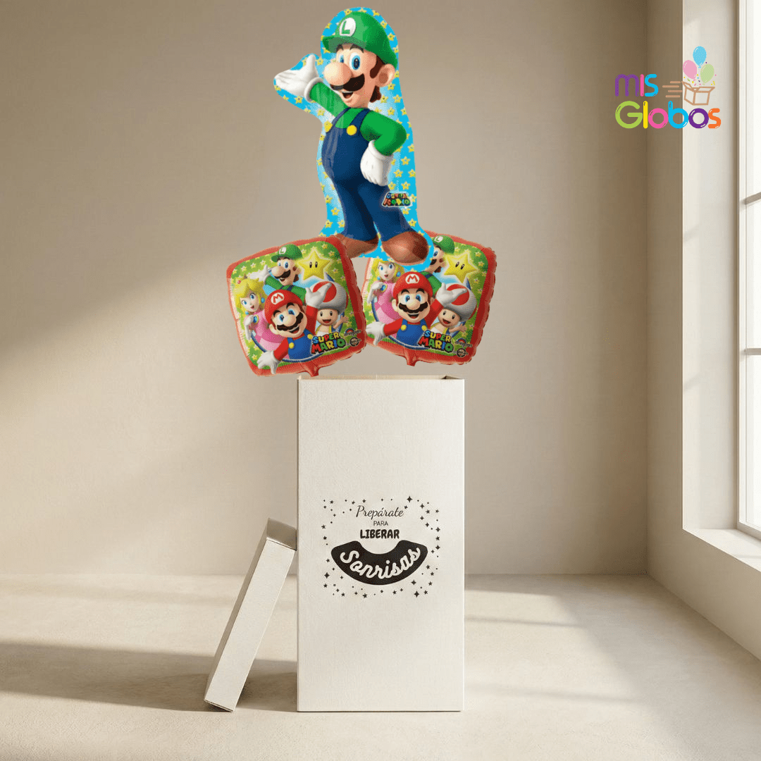 Caja GloBOOM Super Mario