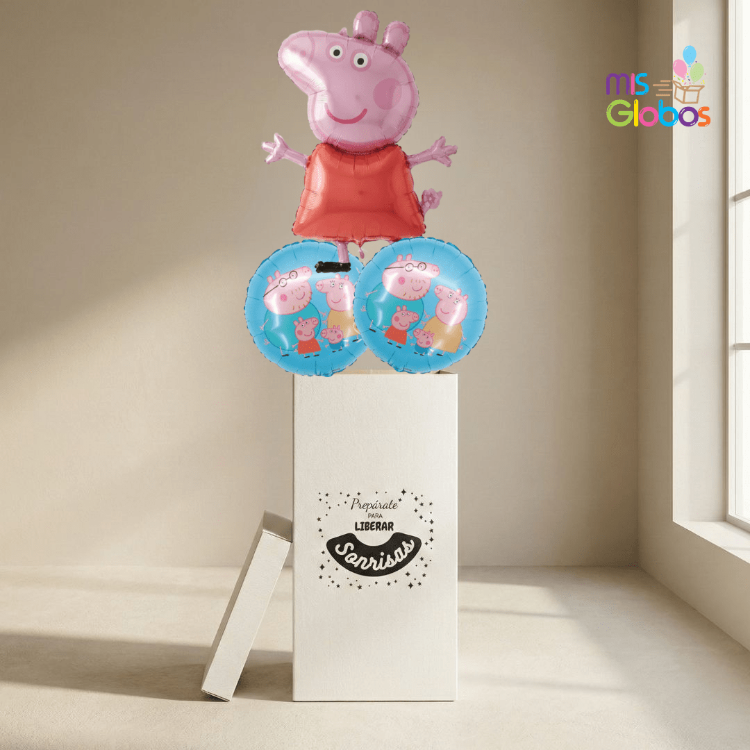Caja GloBOOM Super Peppa Pig
