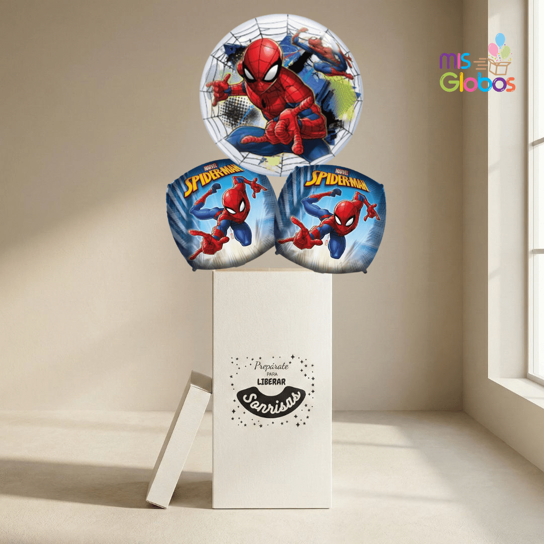 Caja GloBOOM Super Spiderman