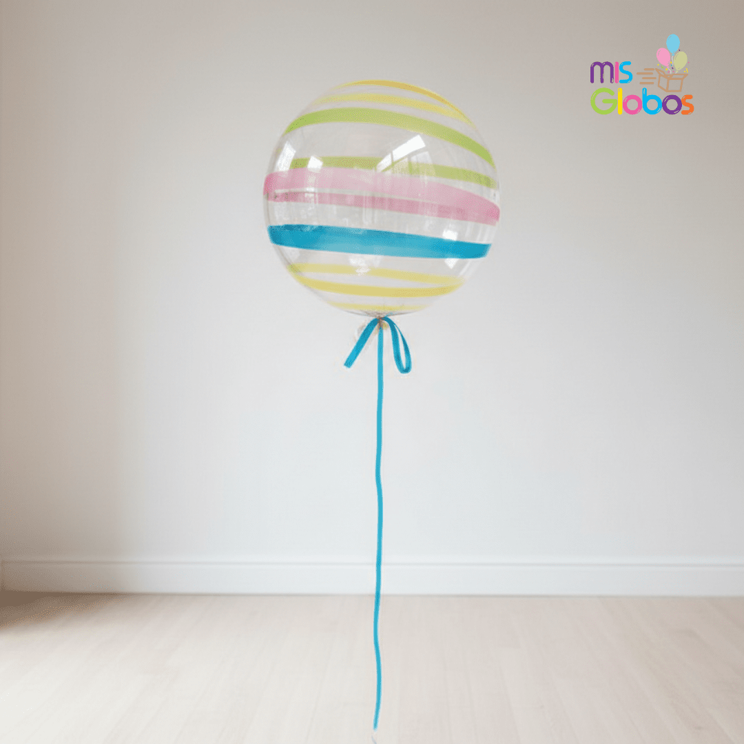 Decoburbuja Rayas Multicolor