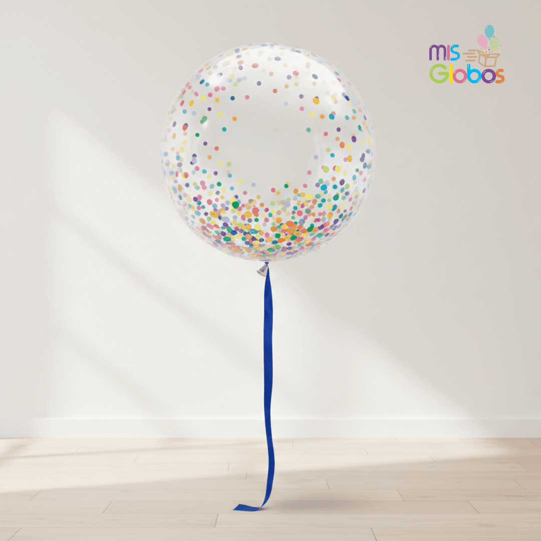 Decoburbuja Topos Multicolor - Mis Globos