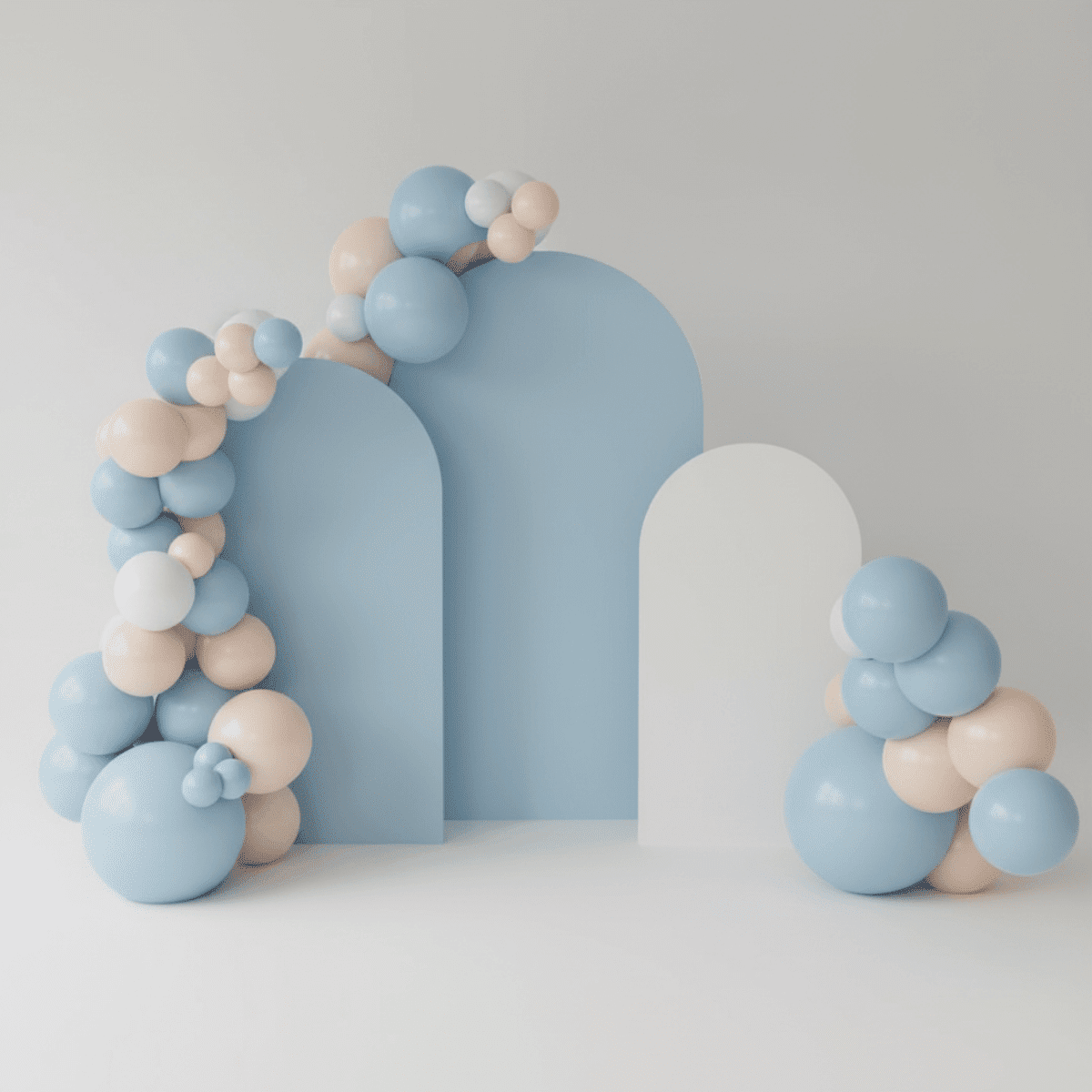 Decoración Bautizo Trío Clásico - Mis Globos