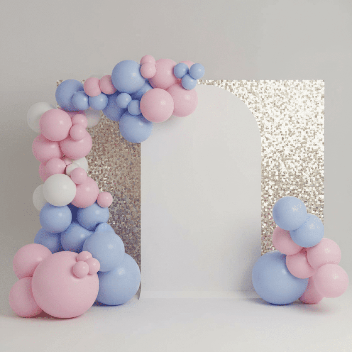 Decoración Súper Set Panel destellos Baby Shower / Gender Reveal