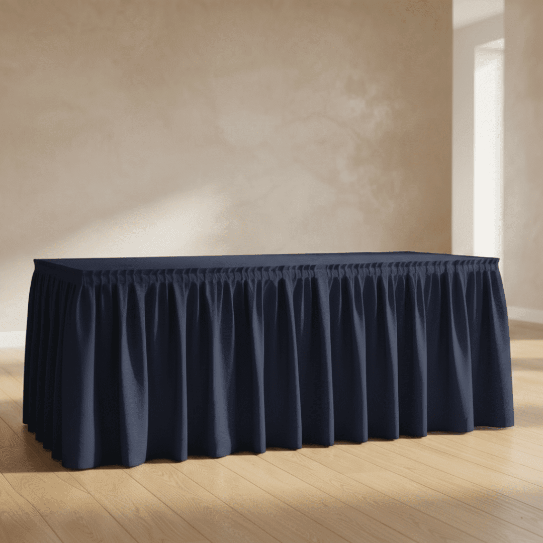 Faldón de mesa Azul Oscuro