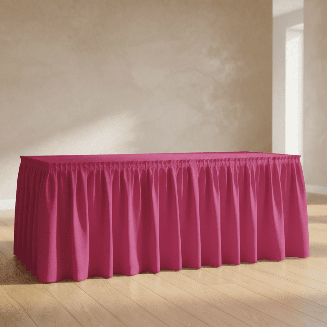 Faldón de mesa Fucsia