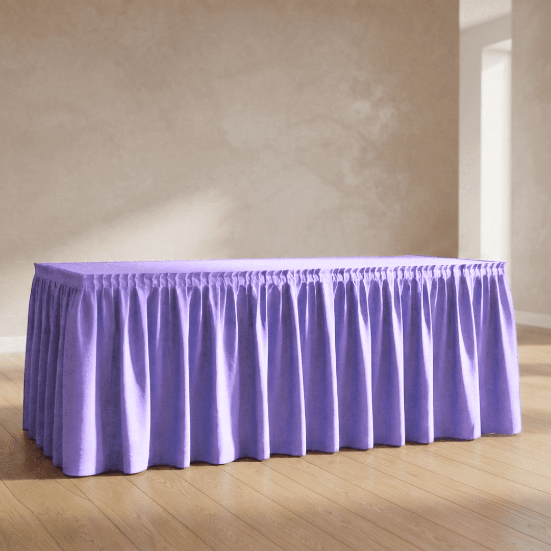 Faldón de mesa Lila