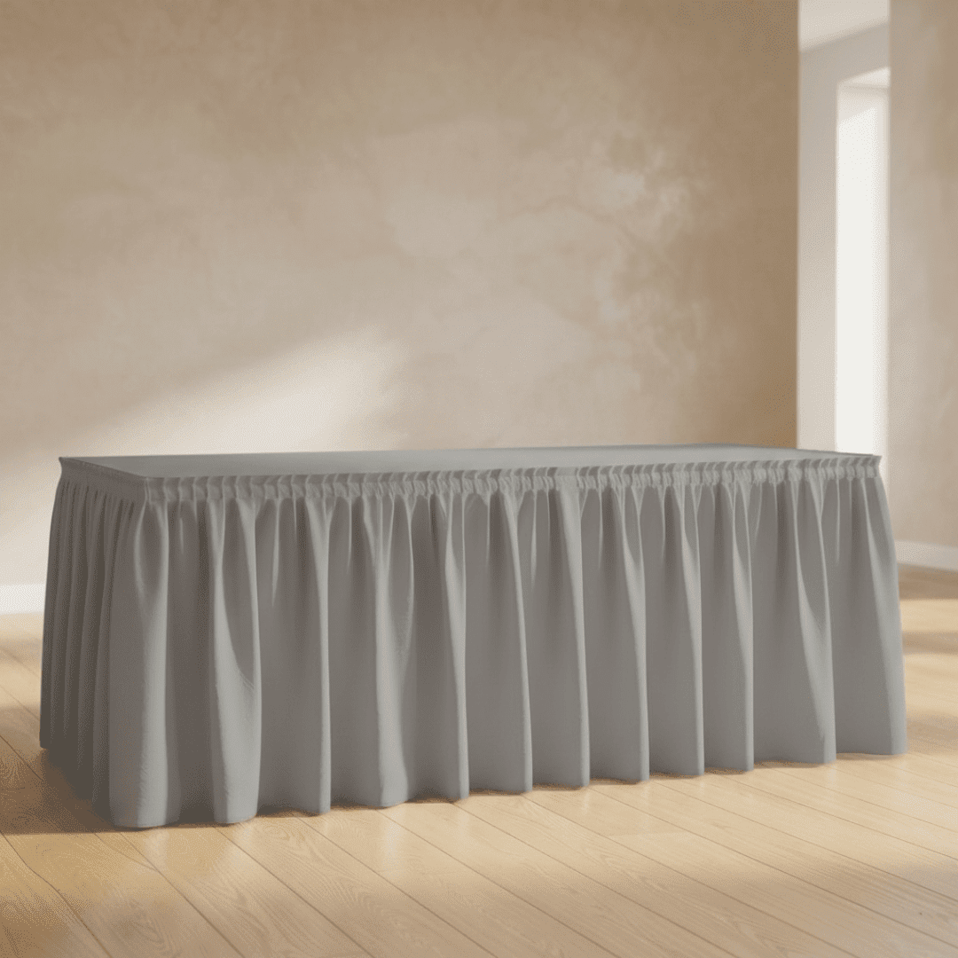 Faldón de mesa Plata
